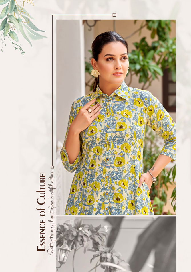  Shifra By Zoori Rayon Print Cord Set Kurti With Bottom Wholesale Market In Surat